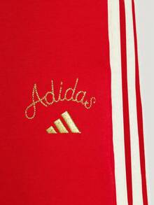 Adidas Celana Panjang Rajut Wanita NYR WIDE KN PNT KH2702 - Burgundy - View 5