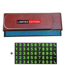 ABS Car Temporary Parking Phone Number Card Number Plate Holder - TGNCK - View 13