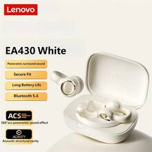 Lenovo EA430 耳夾式耳機 HD 環繞音效 通話降噪 藍牙無線耳機 輕量音樂遊戲耳機 - 查看 12