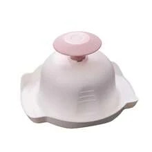 Protector de Dedos Anti-Corte para Cocina, Funda Protectora de PP de Grado Alimenticio, 1 Pieza, Protector de Manos para Cortador de Vegetales, Funda Protectora de  para Cocina - Rosa - Ver 1
