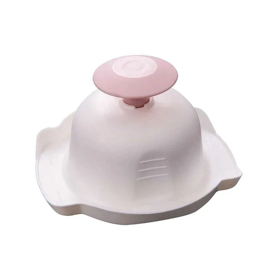 Protector de Dedos Anti-Corte para Cocina, Funda Protectora de PP de Grado Alimenticio, 1 Pieza, Protector de Manos para Cortador de Vegetales, Funda Protectora de para Cocina - Rosa - Ver 1