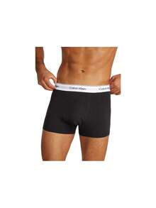 Calvin Klein [Bundle] Micro Stretch 3 Packs Men's Boxer Briefs + Micro Stretch 3 Packs Boxers - Black+Black - View 2