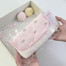 1pc Pink Multi-Function Storage Bag, Card Holder, Passport Holder And Coin Purse, Multi-Compartment Design, Compact Card, Pen, Note And Coin Organizer, Suitable For School, Travel And Daily Use, Multiple Styles Available - Foldable Storage Bag - View 2