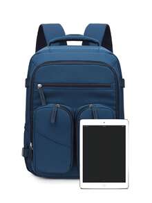 Travel Backpack For Men, Lightweight, Suitable For Short Trips, Commuting, Travel Luggage Bag, Large Capacity, Laptop, Book Bag - Multicolor - View 7
