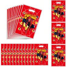30pcs Spider Birthday Party Gift Bags, Spider Birthday Party Supplies Decorations, Spider Theme Birthday Party Decorations - Cartoon - View 6