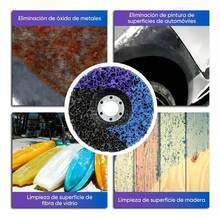 Poly Tira De Disco De Rueda Para Pintura Y Quitar Óxido 8pcs - A - Ver 8
