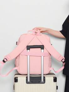 Travel Backpack For Men, Lightweight, Suitable For Short Trips, Commuting, Travel Luggage Bag, Large Capacity, Laptop, Book Bag - Multicolor - View 6