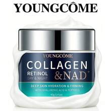 YOUNGCOME Collagen NAD Retinol Day & Night Moisturizer - Hydrating Firming Face Cream With Hyaluronic Acid & Peptides, Daily Skin Care Routine For Dry/Oily/Combination Skin, Long-Lasting Hydration, Smooth & Radiant Complexion - Hyaluronic Acid - View 7