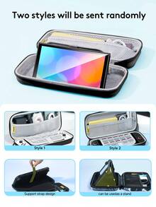 Suitable For Switch 2nd Generation Protective Case (2025), 1pc Blue Whale Switch Game Console Accessory Protective Shell, Compatible With Switch 2/Switch NS/Switch OLED/Lite Models, Storage Bag, Card Slot Dock Shell, Best Gift For Switch Players. - View 9