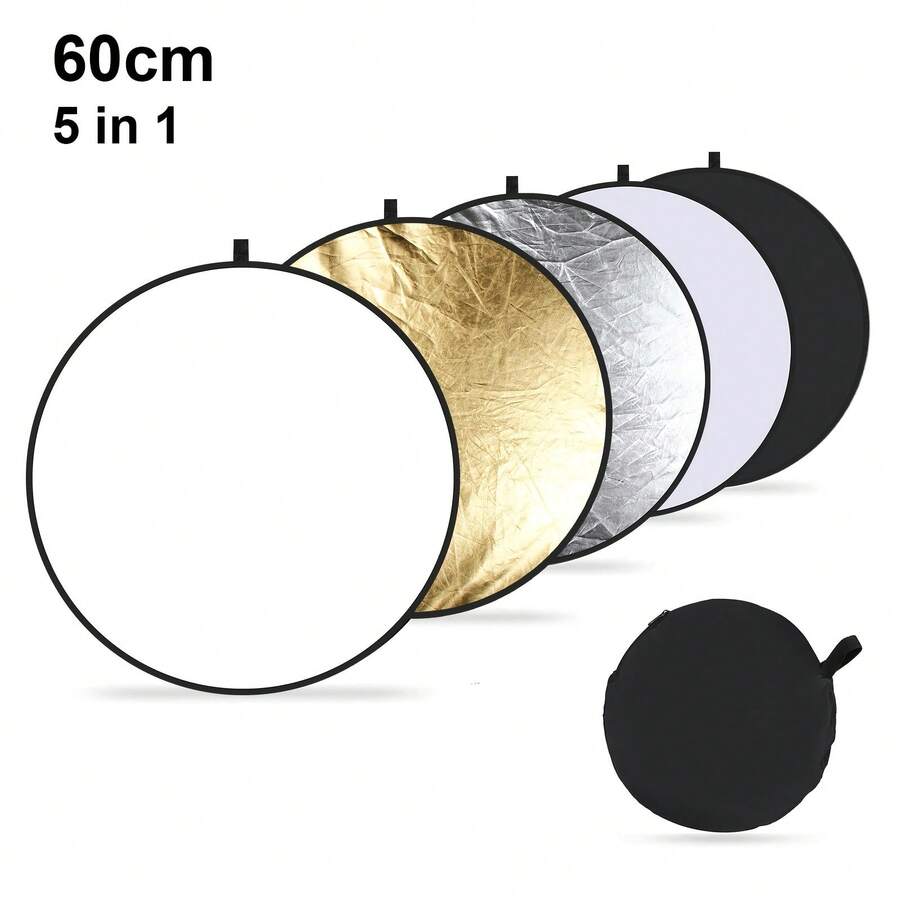 Photography Reflector, Portable Foldable, Suitable For Portrait Photography, Fill Light, Live Streaming, Light Board, Studio Photography, Outdoor Photography, Light Shield - Multicolor - View 1