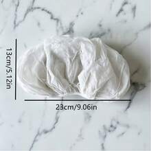 15PCS Disposable Manicure Arm Support Pillow Covers, U-Shaped Long Manicure Hand Rest Pillow Covers, Elastic Hygienic Pillow Covers, Suitable For Nail Salons And Home Use - Multicolor - View 10