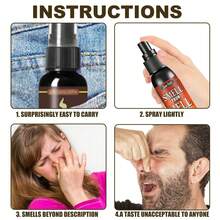Stink Spray (Set) Funny Prank Joke Toy Smelly Entertainment Spray - A - View 5