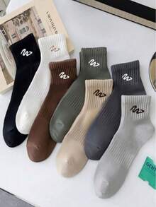 Men's New Multi-Color Minimalist Line Geometric Pattern Casual Low-Top Shallow - Multicolor - View 1
