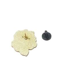1 pieza Broche de metal con rosa vintage, que representa el amor romántico y suave, color degradado tie-dye, de alta gama y elegante, regalo perfecto para la novia y la mejor amiga en días festivos, combina con abrigos y cardigans para lucir elegante - Multicolor - Ver 8