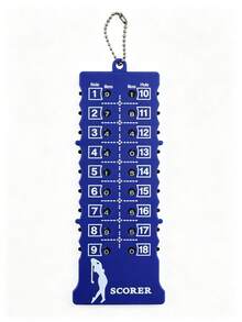 Portable Golf Scorecard Scoreboard, Training Practice Competition Accessory, Gift For Golf Enthusiasts And Friends - Multicolor - View 15