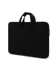 1 Stück 11,6/12,5/13,3/14/15,4/15,6/16/17 Zoll einfarbige lässige Laptop-Hülle Tasche kompatibel mit Huawei/Apple/HP/Shenzhou - Übersicht 7