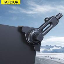 TAFDIUR 車用螢幕重力手機支架 延伸臂式中央控制台大螢幕導航支架 360°通用旋轉 穩定防震車用手機架 - 多色 - 查看 6