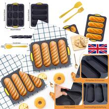 4PCS/SET Non-Stick Baking Mould Tray DIY Heat Resistant Bread Pastry Mold UK - UK-g113401 - View 6