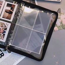 10 buah Album Kartu Lepas A5 6 Lubang 4 Kantong/2 Kantong/1 Kantong, Pelindung Halaman Kartu Foto Dua Sisi 4 Kantong, Isi Ulang Lepas Transparan, Album Penyimpanan Halaman Kartu Lepas Gaya Kantong, Halaman Dalam PP Transparan, Pelindung Halaman Transparan, Album Penyimpanan Foto, Cocok Untuk Penggemar Scrapbook, Kolektor Album Kartu - A5 - View 6