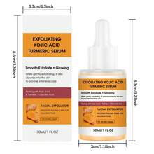 Curcumin Exfoliating Serum, Gentle Cleansing & Exfoliating, Brightening & Smoothing Skin - Exfoliating Serum - View 8