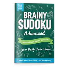 Logic Practice & Sudoku Challenge Notebook – Features Clean Grid Puzzle Pages; Suitable For Daily Study. Progressive 9x9 Number Puzzles, Multi-Level Difficulty, Brain Training, Focus, Problem Solving, Logic Challenges & Full Answer Key - Sudoku Logic Learning Notebook - View 11