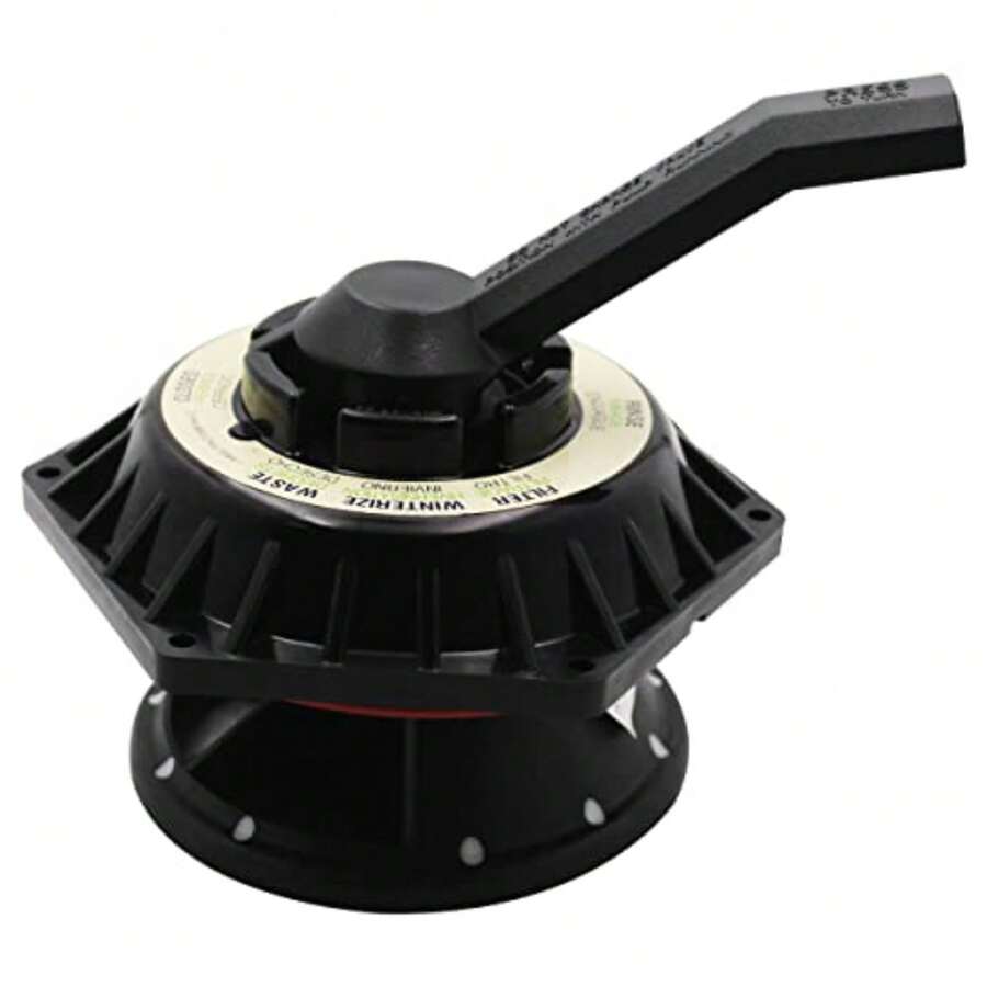 272531 6-Way Multiport Top Valve Compatible With Pentair Sand Dollar Pool And Spa Sand Filters, 1-1/2 Inch Clamp Style Valve, Replace 262504 262505 262506 - As Pic - View 1