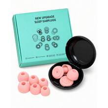 Soft Reusable Silicone Noise-Canceling Earplugs For Sleep, With Different Size Replacement Ear Tips, Washable, Zero Pressure Side Sleeping, No Ear Pain, For Snoring, Travel, Focused Study, Business Trips, Dorm Naps, Library, Back To School Essential, Gift For Men, Women, Youth And Students - Multi-colored Earplugs - View 13