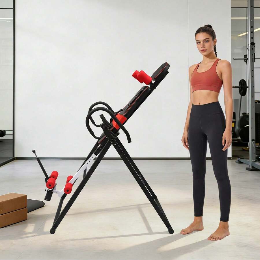 Extended Ankle Lock Handle Back Pain Relief Kit Inversion Table - 1PCS - View 1