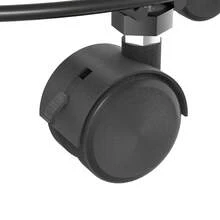 Juego de 2 carros metálicos para plantas de 30 cm – Soporte resistente para macetas con ruedas giratorias de 360° y freno bloqueable, carrito de hierro con ruedas para plantas, ideal para interiores, balcones y jardines, color negro. - Redonda de 30 cm - Ver 11