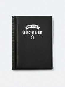 1pc 120-Pocket Coin Collection Album, PU Leather Cover With PVC Transparent Inner Pages, Dust-Proof, Moisture-Proof, Anti-Oxidation, Effectively Protects Ancient Coins And Commemorative Coins, Portable Transparent Inner Page Coin Storage Book, Lightweight And Easy To Organize, Suitable For Coin Collectors To Store And Preserve, Can Be Used As Daily Gift, Commemorative Gift, Christmas Gift, Birthday Gift, Memorial Gift, Collection Gift, Holiday Gift - Multicolor - View 4