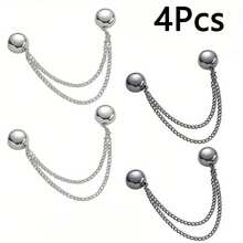 4/6/8/12 piezas Clips magnéticos de moda para mujer - Sujetador multifuncional sin agujas para chal y bufanda, colores surtidos, sin dañar la ropa - Multicolor - Ver 20