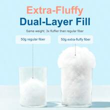 2PCS Luxury Hotel-Quality Pillows, Queen Size High Resilience Plush Fill, HypoallergenicPolyester Fabric, Soft Comfortable For Deep Sleep. Ideal For Side Back Sleepers, BreathableCooling, All-Season Use, Machine Washable - 2PCS White - QUEEN - View 6