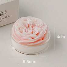 3D Austin Rose, Peony, Peach Blossom Scented Candle With Gift Box, Fruity And Floral Fusion, Beautiful Indoor Decor, Holiday Gift, Wedding Favor, Bridesmaid Gift, Christmas Gift, Spring Party Favor, Birthday Gift, Women's Gift - Multicolor - View 13