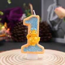 1pc Cute Little Yellow Duck Cartoon Candle Creative Handmade DIY Candle Birthday Party Cake Decoration 0-9 Candle - View 13