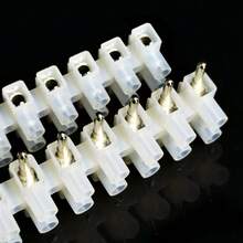 4X 6A 12 Way Block Plug In Terminal Strips Connector Blocks Male And Female 6amp - Star - View 10