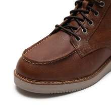 Timberland Sepatu Bot Kerja Kasual Ringan Tahan Air untuk Pria, Model Baru, untuk Aktivitas Luar Ruangan - Coklat - View 9