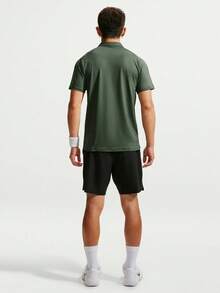 Nike Men's AS M NKCT DF ADVTG Knit Polo Shirt With Collar, Short Sleeve, TFZ6908-303 - Green - View 5