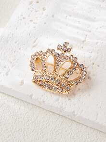 Luxury Elegant Crown Brooch, Suit Jacket Coat Accessory Decoration - Crown Brooch - View 10