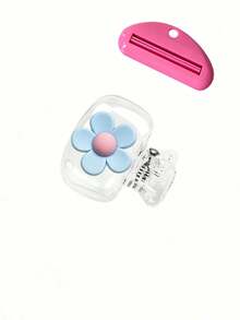 Capuchon de brosse à dents portable en forme de tournesol, boîte de rangement de brosse à dents de voyage, clip de protection de tête de brosse à dents portable, porte-brosse à dents, étui de protection de brosse à dents, protège la tête de la brosse à dents, design portable, pratique à transporter, blanc transparent avec motif de tournesol. Convient pour la maison, la salle de bain, le dortoir, l'hôtel, l'appartement et d'autres endroits, peut également être utilisé comme fournitures de voyage pratiques pour protéger la tête de la brosse à dents. - Multicolore - Voir 19