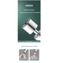 Kitchen Faucet Splash Guard Universal Extension Nozzle, Extension Aerator, Universal Faucet Connector - Multicolor - View 12