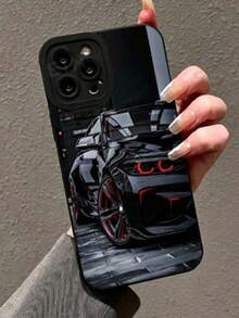 Precision Hole Straight Edge Painted Anti-Drop Phone Case P14 Pro Max 3D P13 Cartoon P11 Painted P12 Anti-Drop XR Cartoon 78GES2 Phone Case XS Compatible With IPhone P15, P16, P16 Pro Max, Series - Multicolor - View 2