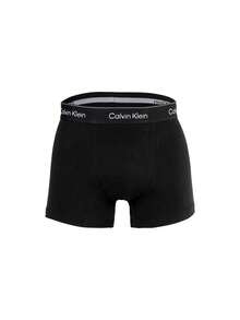 Calvin Klein [حزمة] سراويل داخلية رجالية ميكرو ستريتش + 3 عبوات سراويل داخلية رجالية ميكرو ستريتش - أسود + أسود - مشاهدة 2