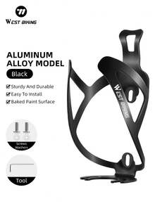 WEST BIKING Aluminum Alloy Bicycle Water Bottle Cage, Durable Lightweight Colorful Personalized Bicycle Water Bottle Holder, Unisex Cycling Gear - Multicolor - View 23