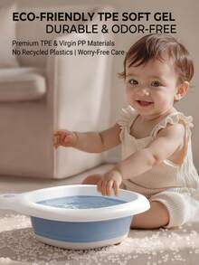 Philips Avent Collapsible Wash Basin, Baby & Children Small Foldable Wash Basin, Lightweight Portable Washing Basin Suitable For Travel, Camping, Dishwashing, Laundry - Multicolor - View 8