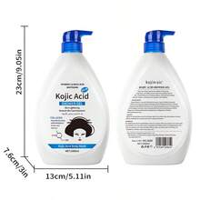 WWP Kojic Acid 1000ml 沐浴露，含膠原蛋白與維生素C，美白、深層保濕、抗皺，適合所有膚質 - 曲酸沐浴露1000ml - 查看 6