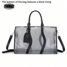 PVC Transparent Large Capacity Handbag - Multicolor - View 12