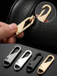 Alloy Zipper Pull Repair Kit - Universal Zipper Pull Replacement, Bag Accessories, Suitable For Clothing And Wallets - Easy To Install, Durable, Universal Zipper Pull Repair And Replacement, Removable Zipper Pull Replacement Heads - Multicolor - View 3