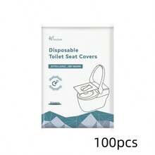 Toilet Seat Covers Disposable - 10/20/30/40/50/60/100PcskFlushable Paper Toilet Seat Covers For Adults Kids Potty Training, Travel Essential Accessories For Public Restrooms Airplane Camping - White - View 11