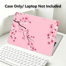 1 Stück Schutzhülle kompatibel mit MacBook, rosa Pflaumenblüten UV-Druckmuster, Laptop-Schutzhülle, minimalistisch, leicht, langanhaltend, geeignet für MacBook Air Pro 13,3 13,6 14,2 15,3 16,2 Zoll, geeignet für 13 Zoll Neo Laptop Schutzhülle A3404 Modell/ D14, D16 - Übersicht 7