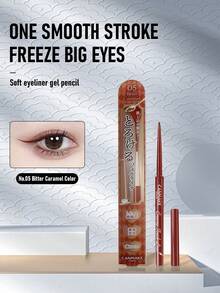 Canmake Creamy Touch Liner #05 苦可拉姆色 0.09g/0.003 Oz | 1.5mm 滑順眼線筆 | 極細滑順筆尖，精準眼線勾勒 | 長效防水 | 高顯色，柔軟滑順質地 | 耐摩擦 - No.05 Bitter Caramel - 查看 6